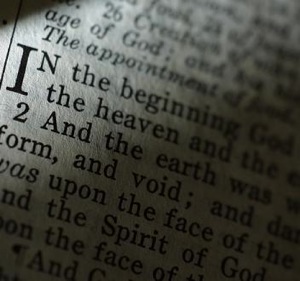 Bible beginning