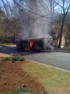 Bus fire 2